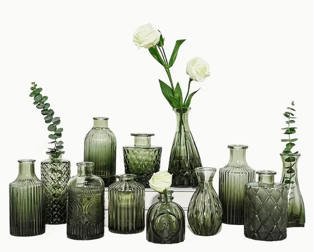 Soliflore vintage vert