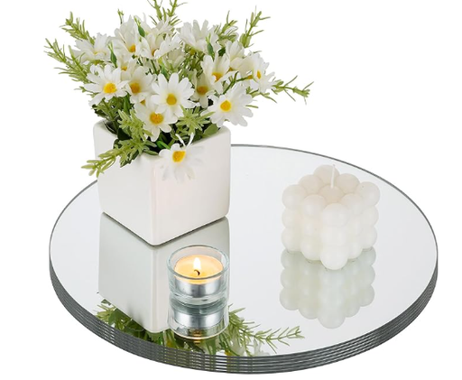 Centre de table miroir