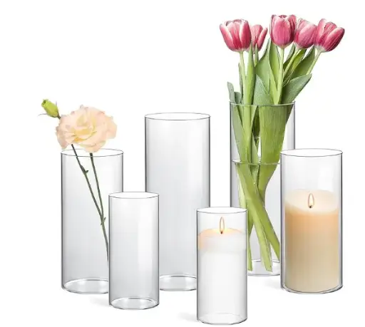 Trio de vases cylindriques